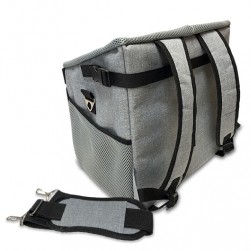 2 EN 1 PANIER À VÉLO ET SAC DE TRANSPORT POUR ANIMAUX DE COMPAGNIE gallery thumb