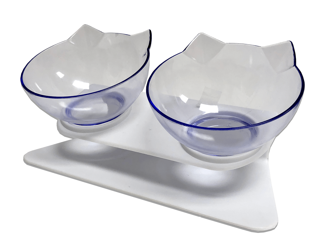 Ergonomic Cat Double Feeer Bowl