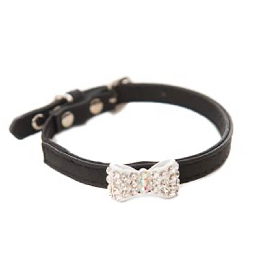 Leatherette Collar with pendant for cat